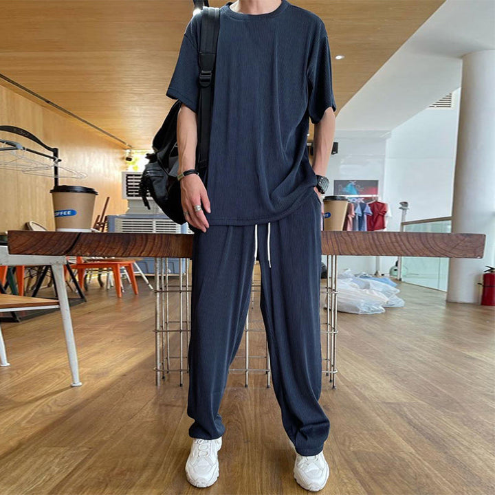 Skanto | Ice Silk Herre Fritid Dress