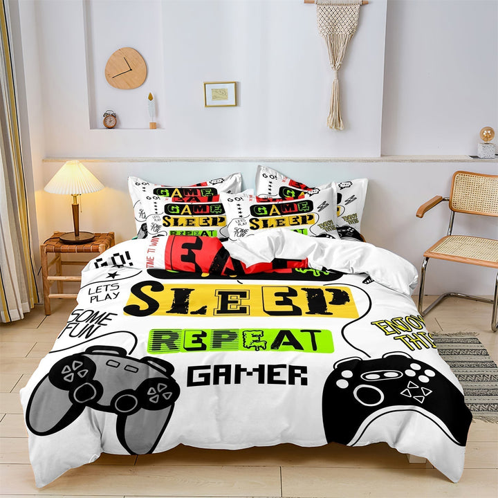 Skanto | GameQuest - Gamer Tematisert Sengetøy Sett