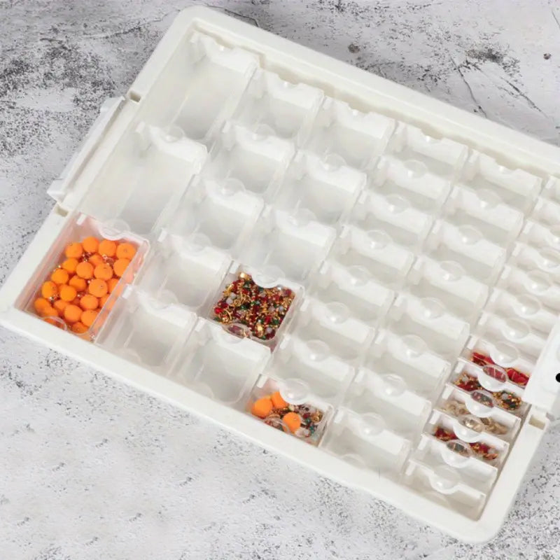 Skanto | Nail Art Box DIY Perler Smykke Oppbevaringsboks