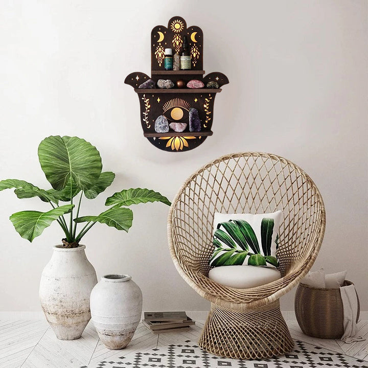 Luna Moth Lampe Krystallhyller | Skanto