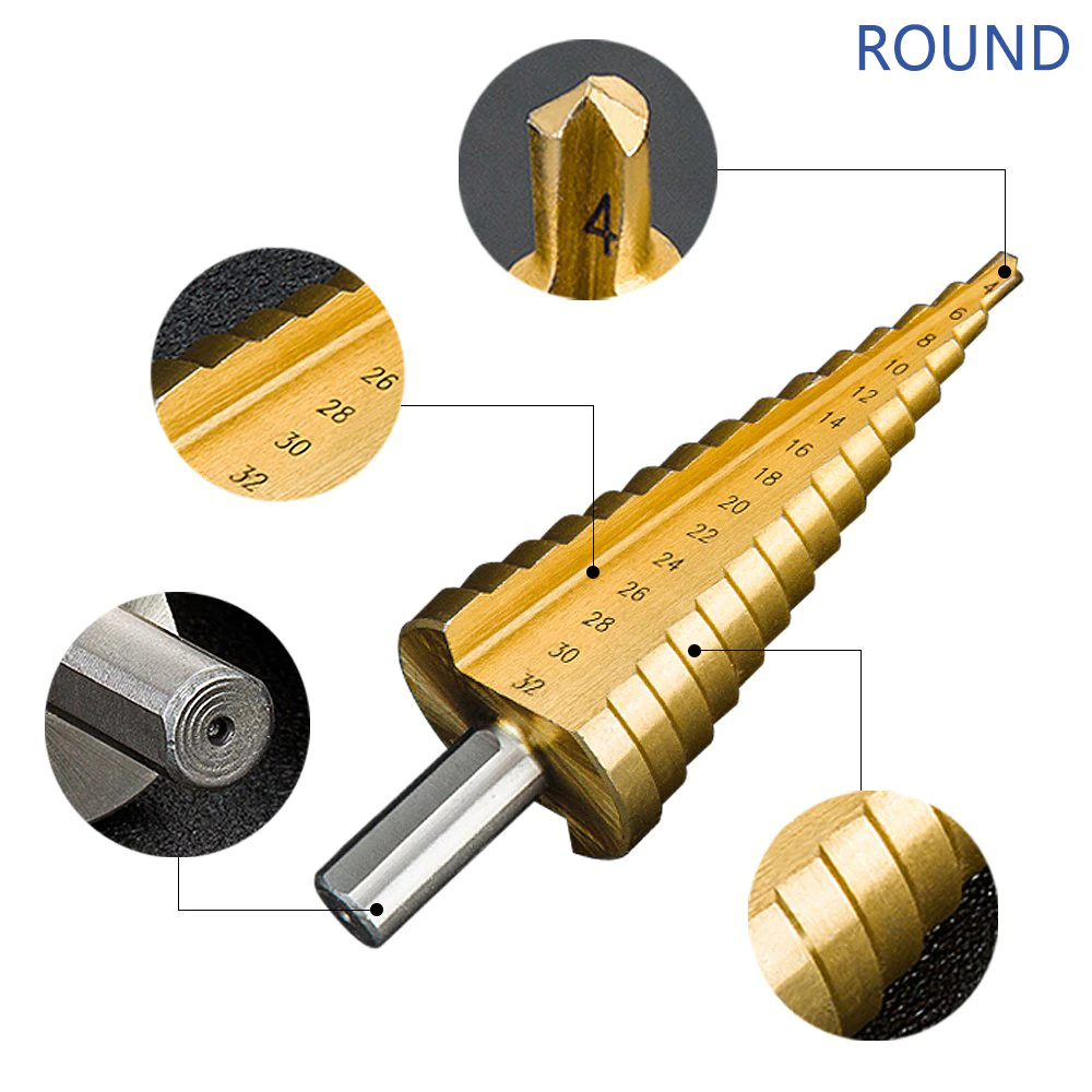 Titanium Borekrone Bittsett | Skanto