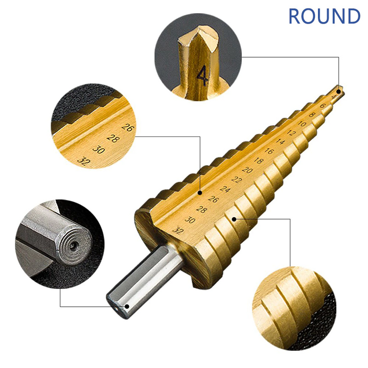 Titanium Borekrone Bittsett | Skanto