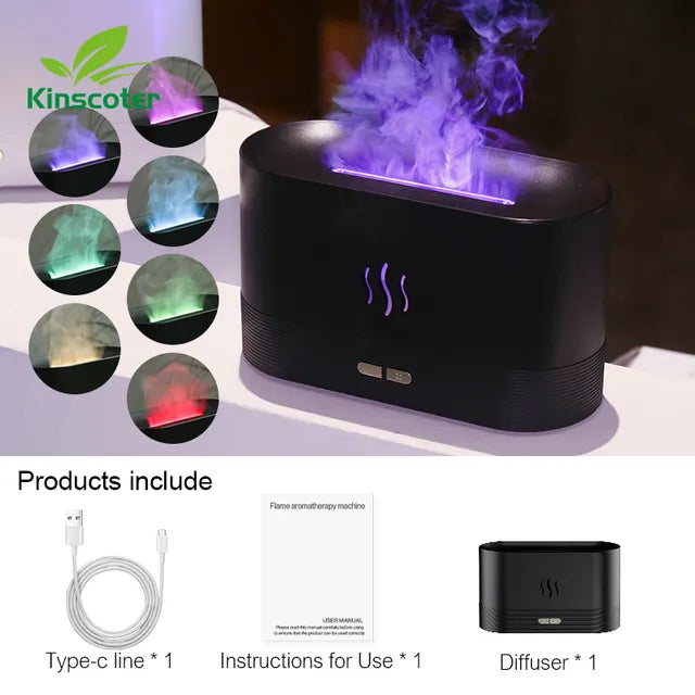 AromaMist Diffuser – Ultralyd Duftdistributør med Kald Tåke Skanto
