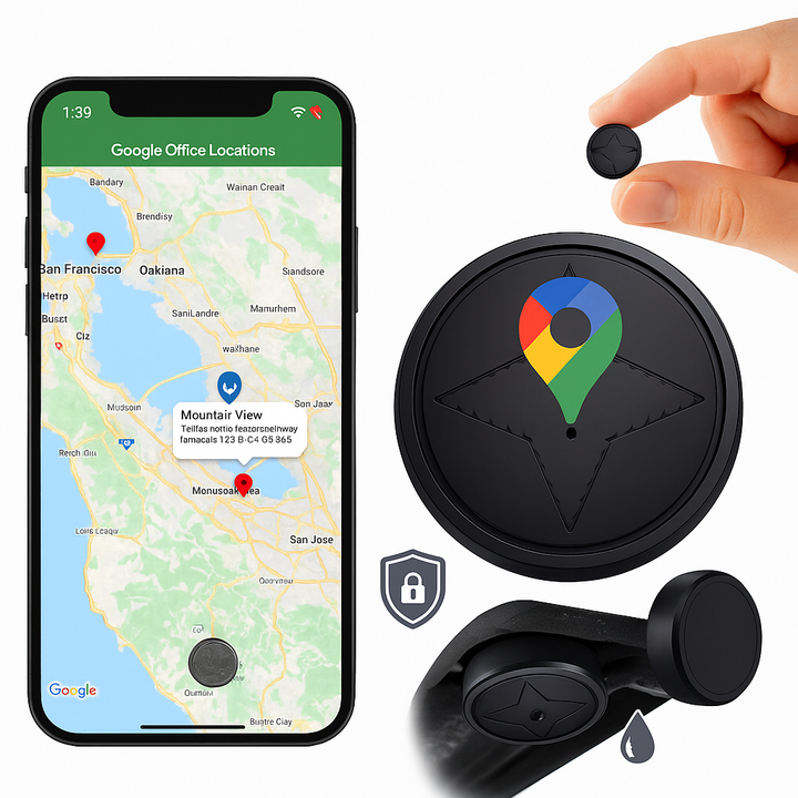 Skanto | Bil GPS Tracker Magnetisk Sanntidsenhet