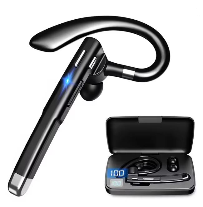 Skanto | Trucker Dual Mic Trådløs Bluetooth 5.1 Støydempende Headset/Ørepropper