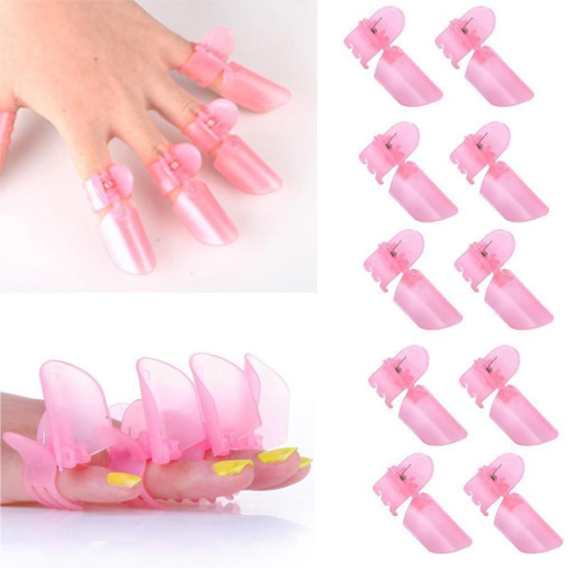 10 Nail Protect Fresh Polish Armor Clips | Skanto