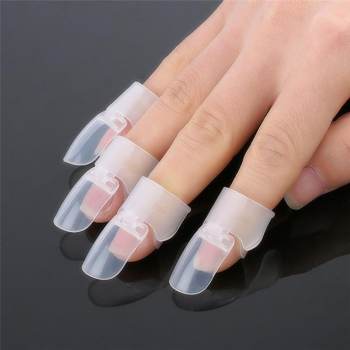 10 Nail Protect Fresh Polish Armor Clips | Skanto