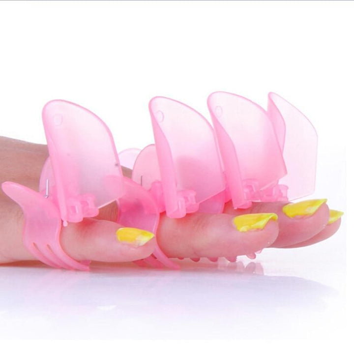 10 Nail Protect Fresh Polish Armor Clips | Skanto