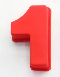 10" Silikon Nummer Kakeform Perfekt for Nummer Formede Kaker | Skanto