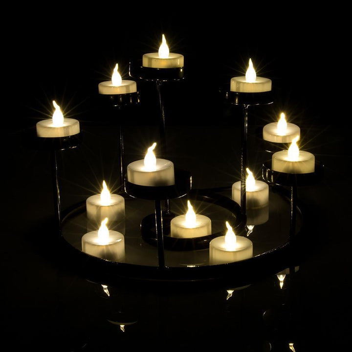 Skanto | 100-biter: Hvit LED lys Tealight