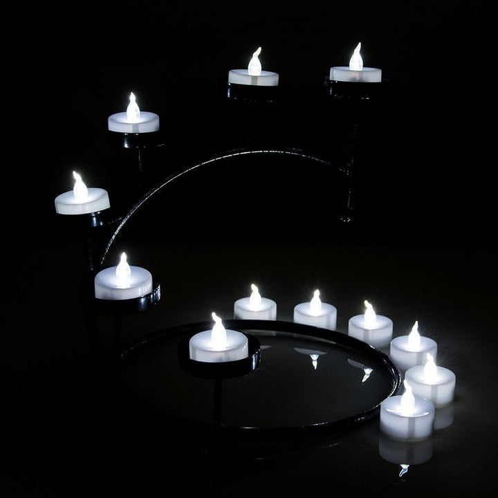 Skanto | 100-biter: Hvit LED lys Tealight