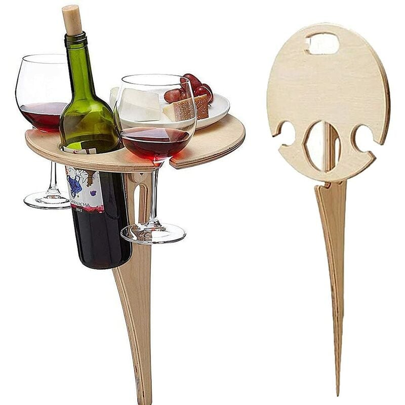 Skanto | Utendørs bærbar DIY sammenleggbord for vin