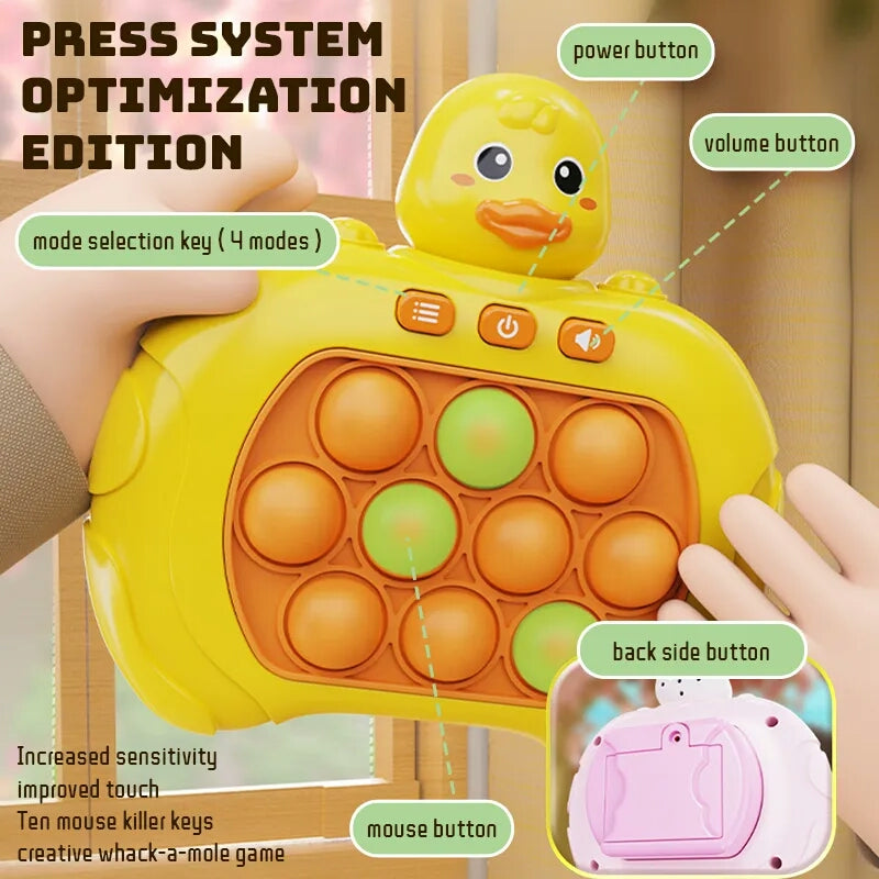 Character Fast Push Pop-it Puzzle Game Skanto