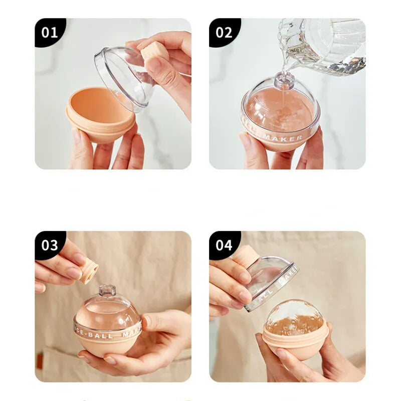 1PC Isball Maker Mold 2.5 Inches Skanto