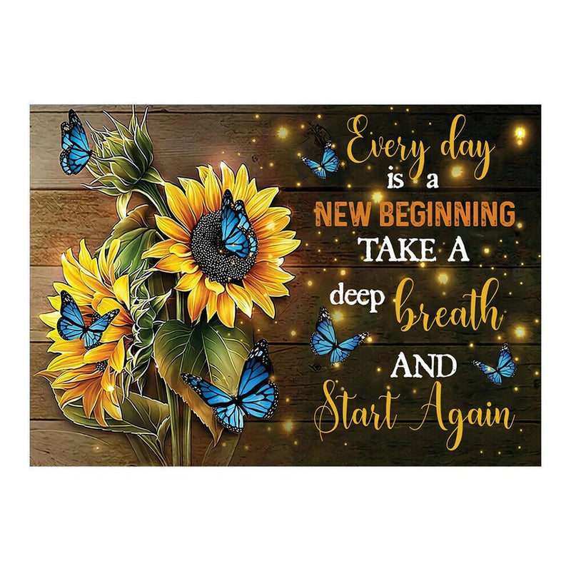 Skanto | 🌻Butterfly Sunflower Wall Art🦋
