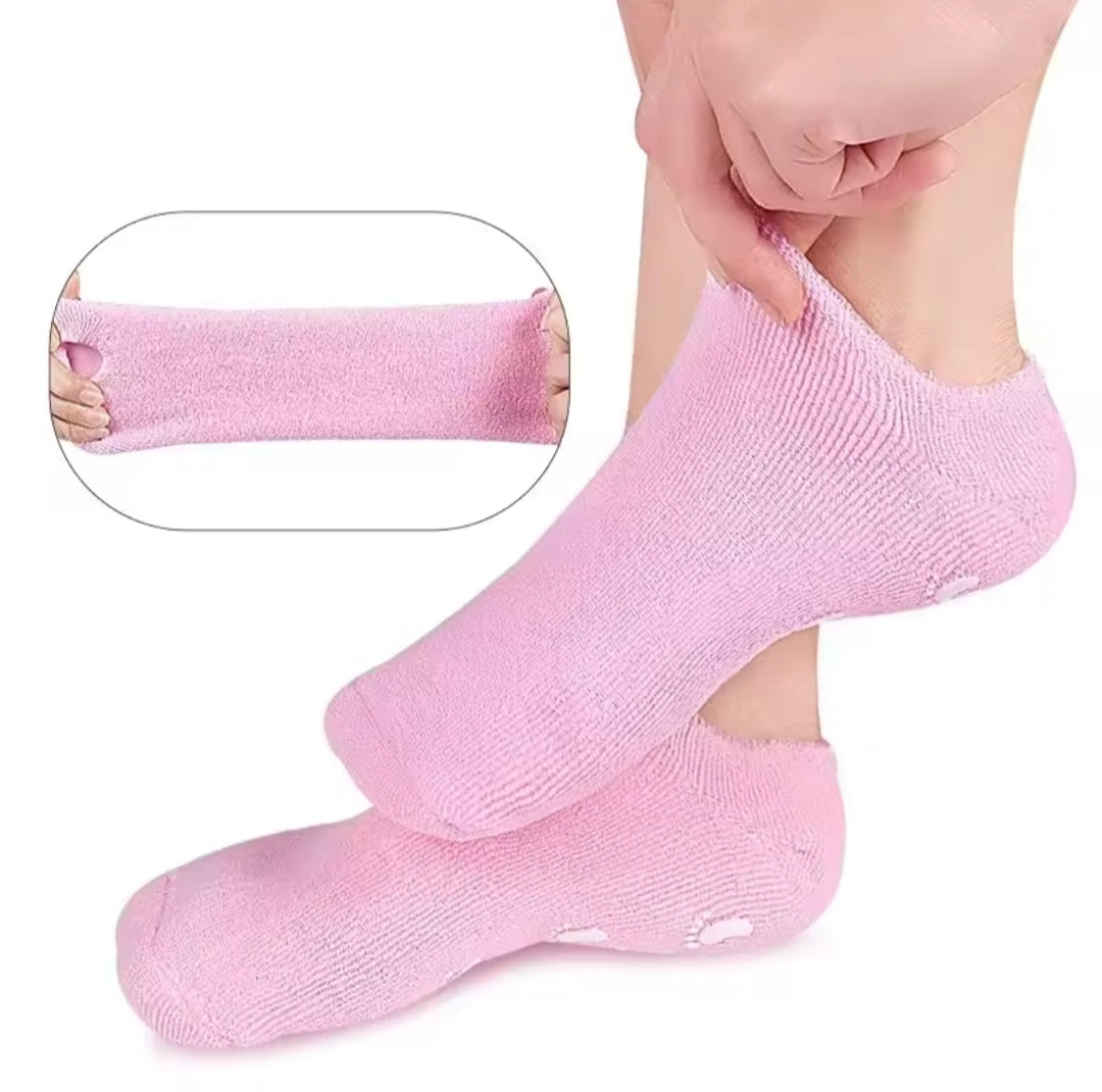 Spa Gel Sokker Fuktighetsgivende og Reparerende Sprukket Huden Skanto