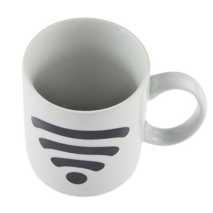 Wi-Fi Signal Magic Varmefølsom Fargeendring Keramikk Kaffe Krus | Skanto