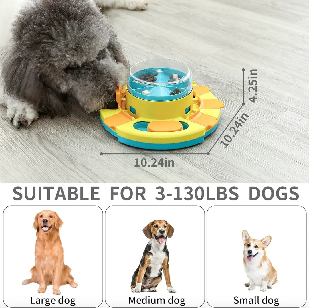 PuzzleFeast Pet Feeder - Interaktiv mating spill for kjæledyr Skanto
