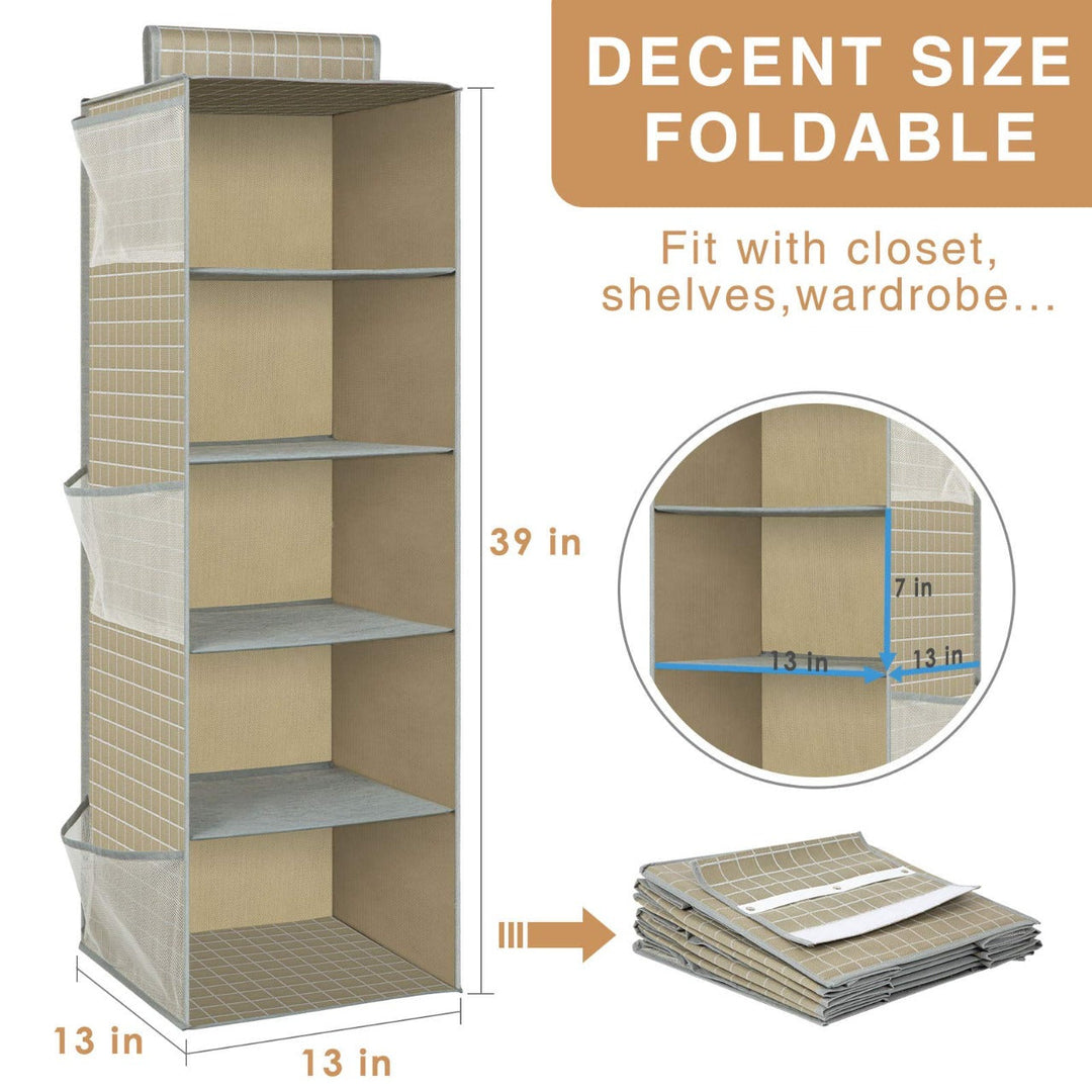 Multilayer Faltbar Hylle Organiser Skanto