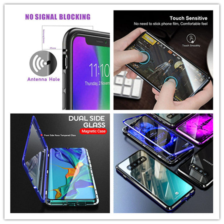 Skanto | MAGNETISK DOBBELTSIDIG GLASS TELEFONDEKSEL