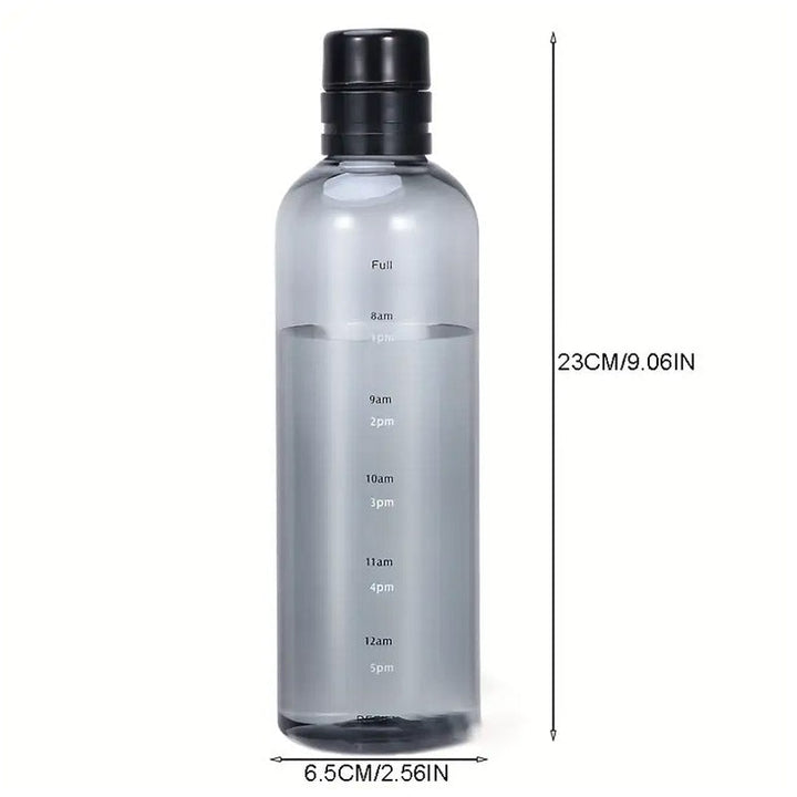 Plastiske Vannflasker Med Tidsmarkør 500 ML Skanto