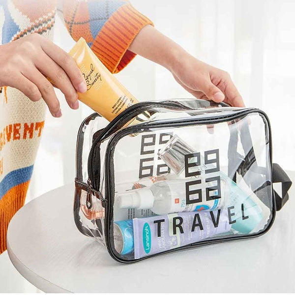Reise Kosmetikk Bag Organisator Transparent Skanto