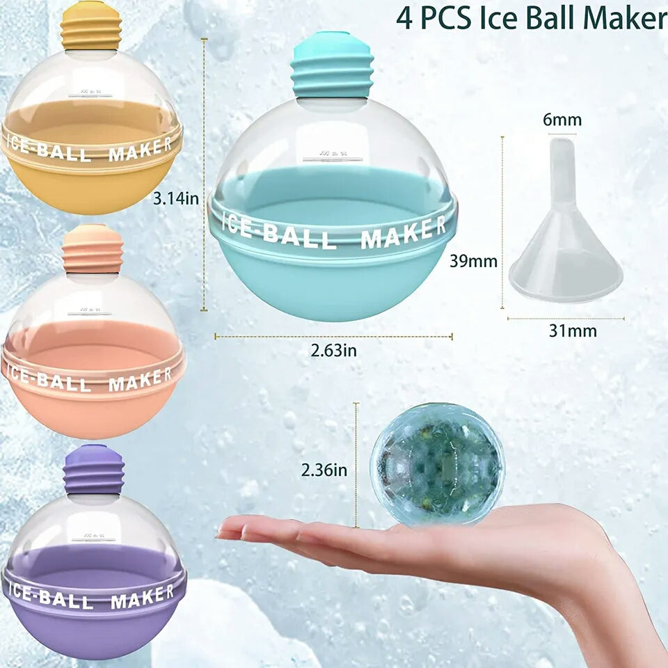 1PC Isball Maker Mold 2.5 Inches Skanto