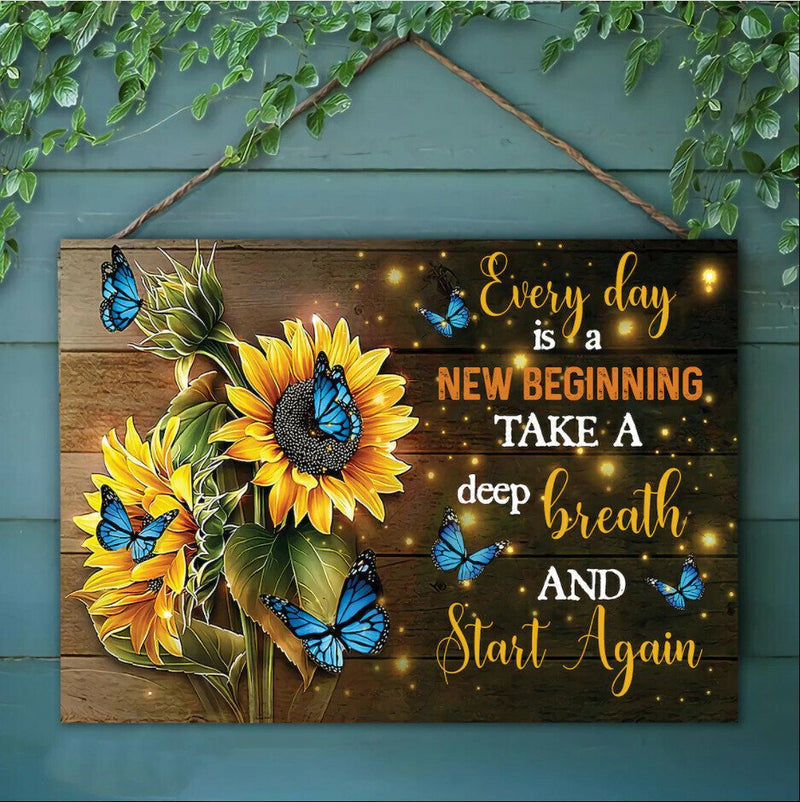 Skanto | 🌻Butterfly Sunflower Wall Art🦋