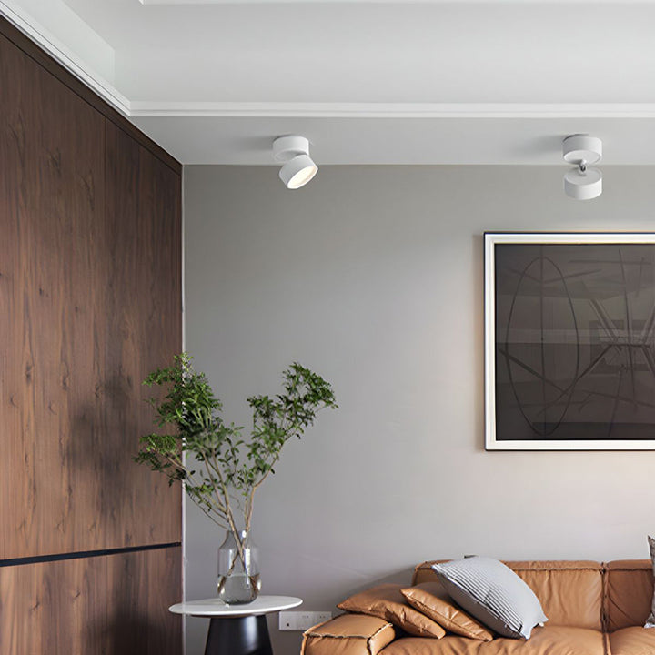 Skanto | LED taklampe med justerbart spotlight-hode