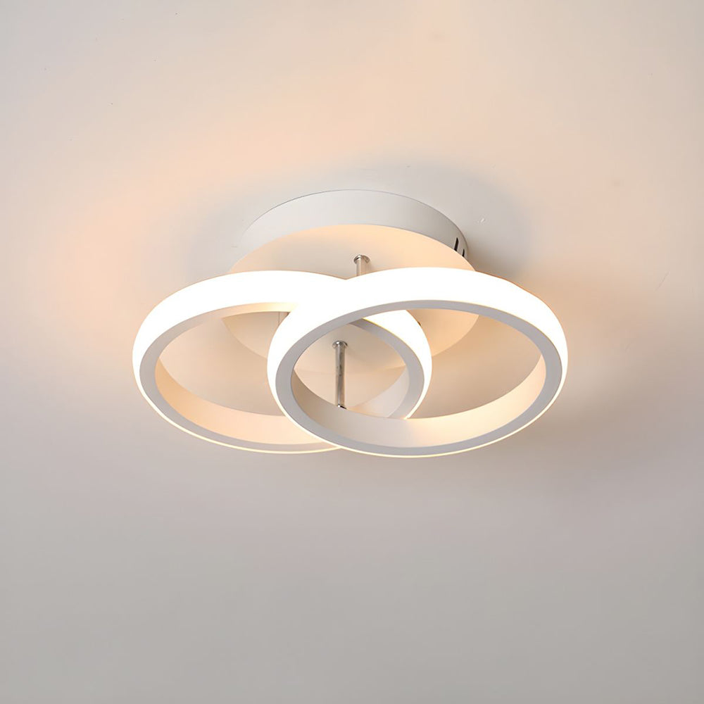 Skanto | Taklampe med LED svart metallramme