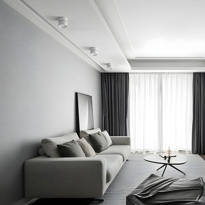 Skanto | LED taklampe med justerbart spotlight-hode