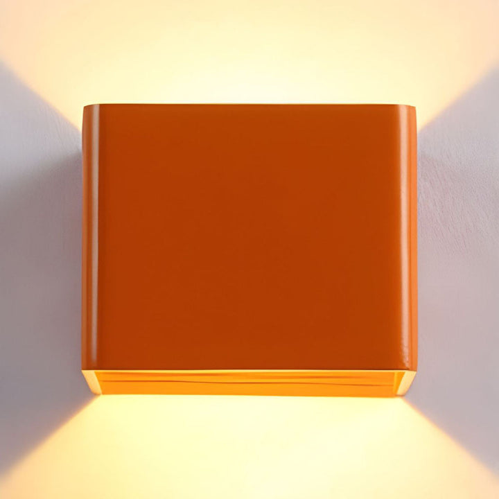 Skanto | Laurion – Moderne Kube Vegglampe | LED Ambientelys for Stue & Soverom