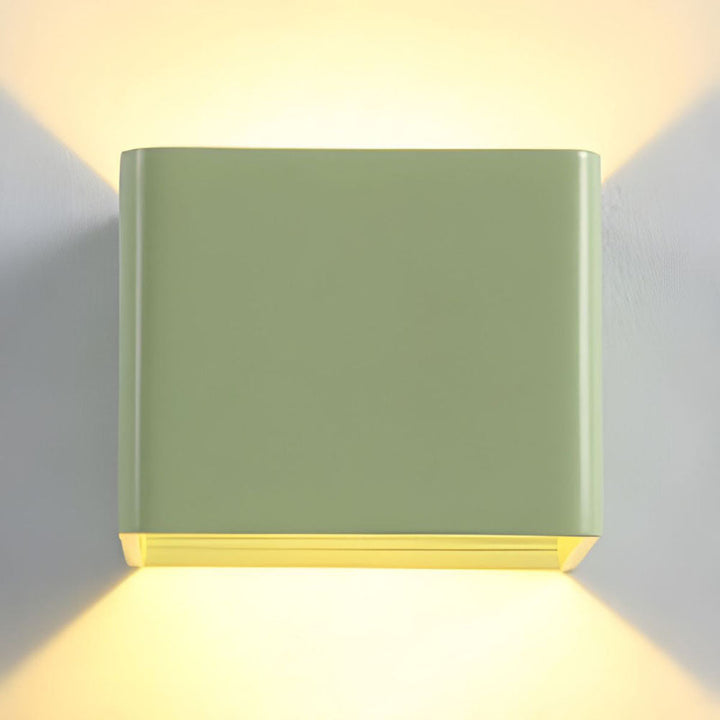 Skanto | Laurion – Moderne Kube Vegglampe | LED Ambientelys for Stue & Soverom