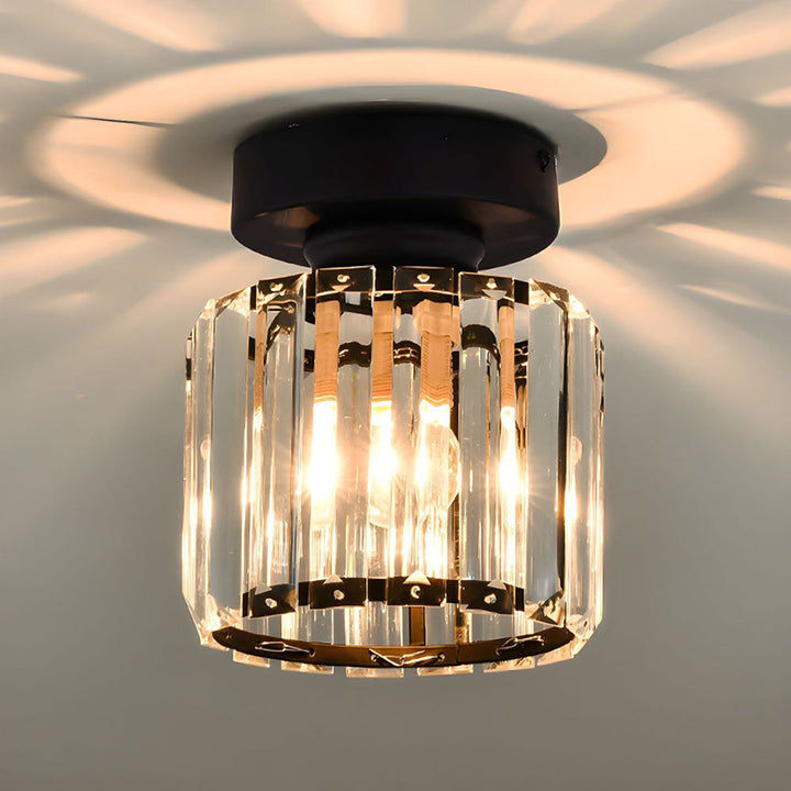 Skanto | Taklampe Krystall Flush Mount Moderne Armatur