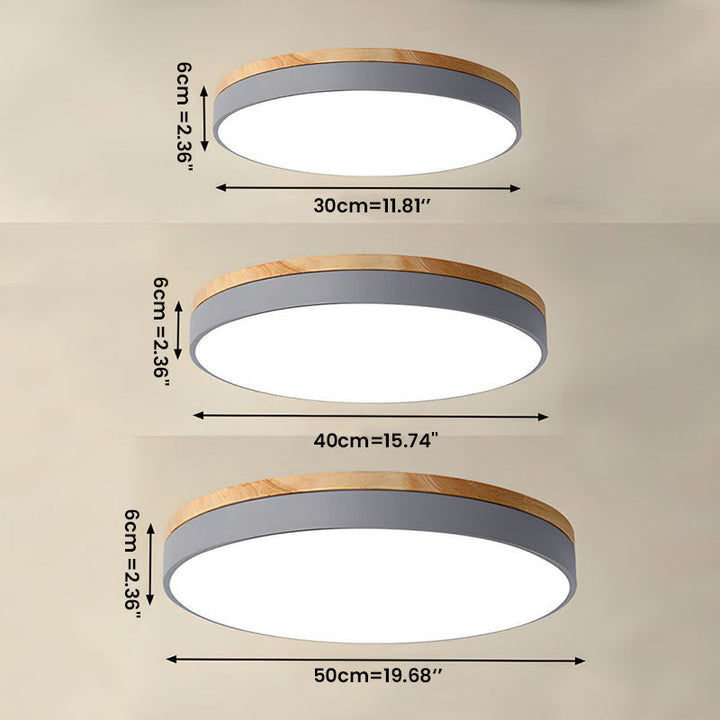 Skanto | Taklampe Moderne Tre LED Innfelte Fitting