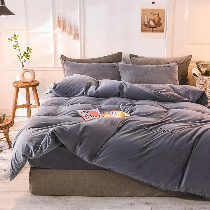 VeloursNight – Luksus Duvet Cover for Ultimate Comfort Skanto