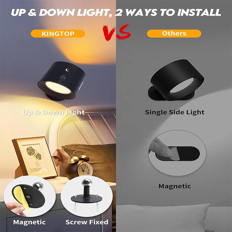 Skanto | Batterilampe med timer Lys med timer