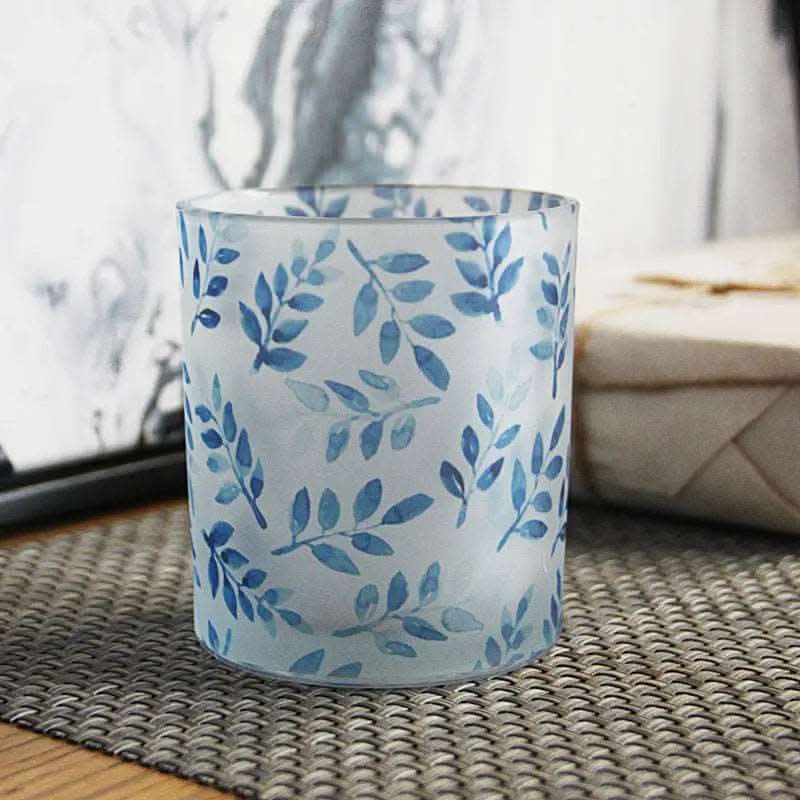 Skanto | Mosaikkglass lysestake for hjemmedekor
