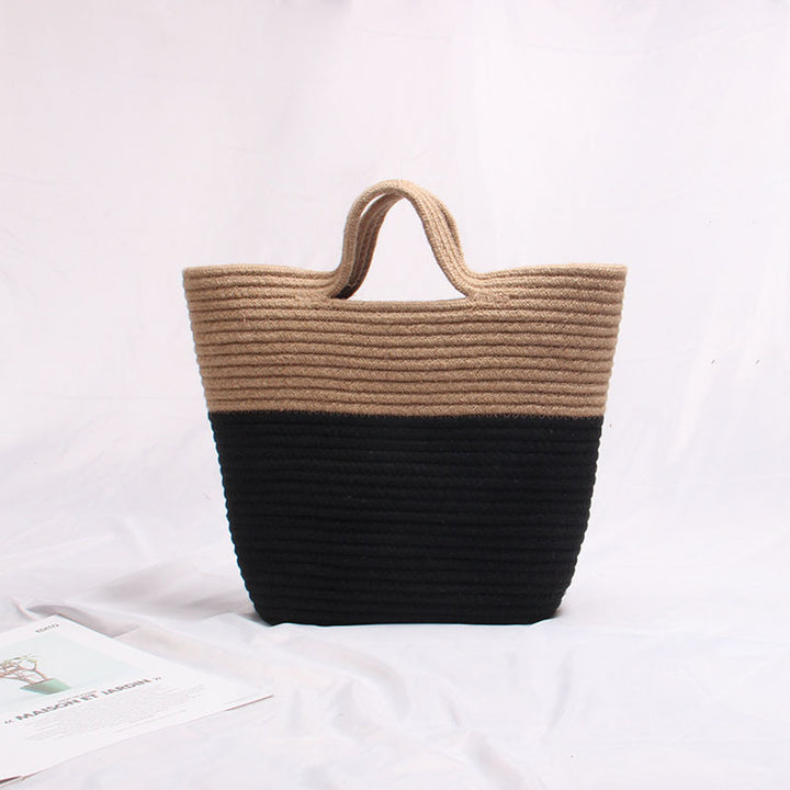 Spacious and stylish straw bag Skanto