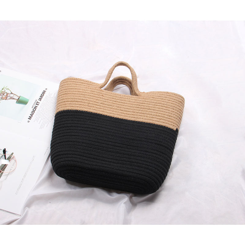 Spacious and stylish straw bag Skanto