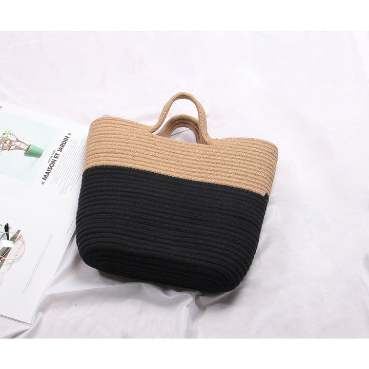 Spacious and stylish straw bag Skanto
