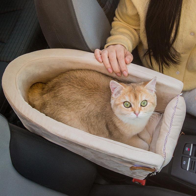 Skanto | Central Control Dog Car Seat For Small Pet