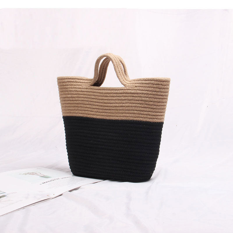 Spacious and stylish straw bag Skanto