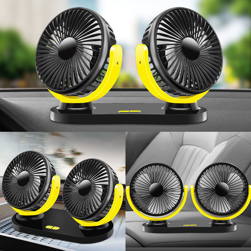 Dual Hurricane Skrivebord Vifte Skanto