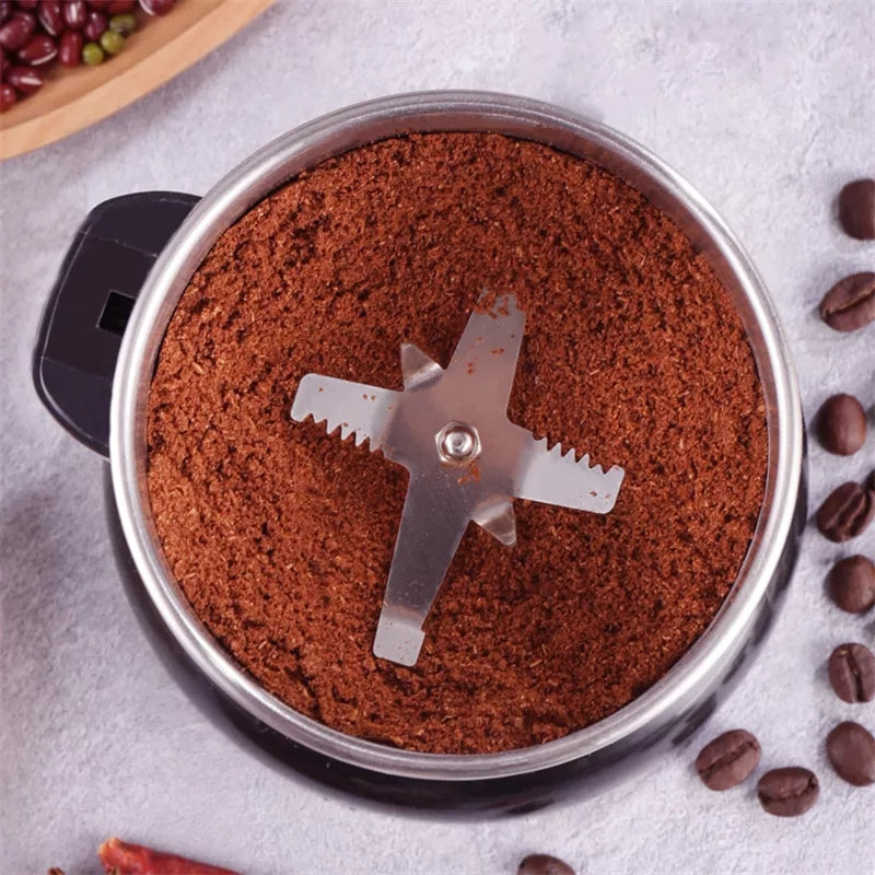 Skanto | 400W Rustfritt Elektrisk Kaffe Krydderkvern