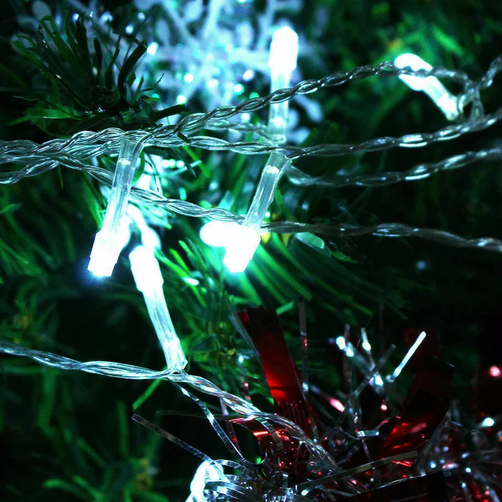 Skanto | Julefe-lignende string gardinlys