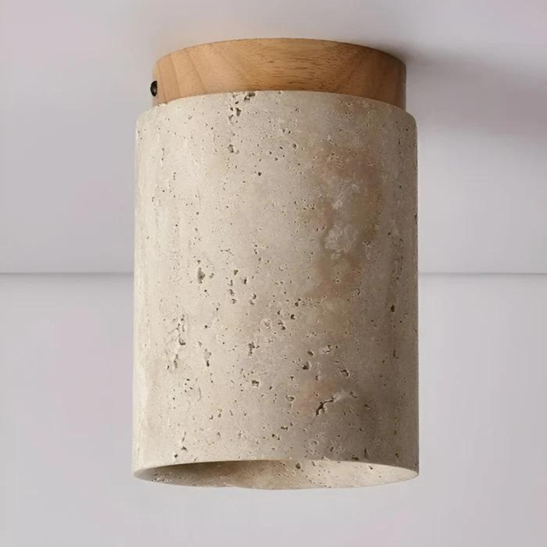 Trendy Round Japanese Style Ceiling Lamp - ZenLight | Skanto