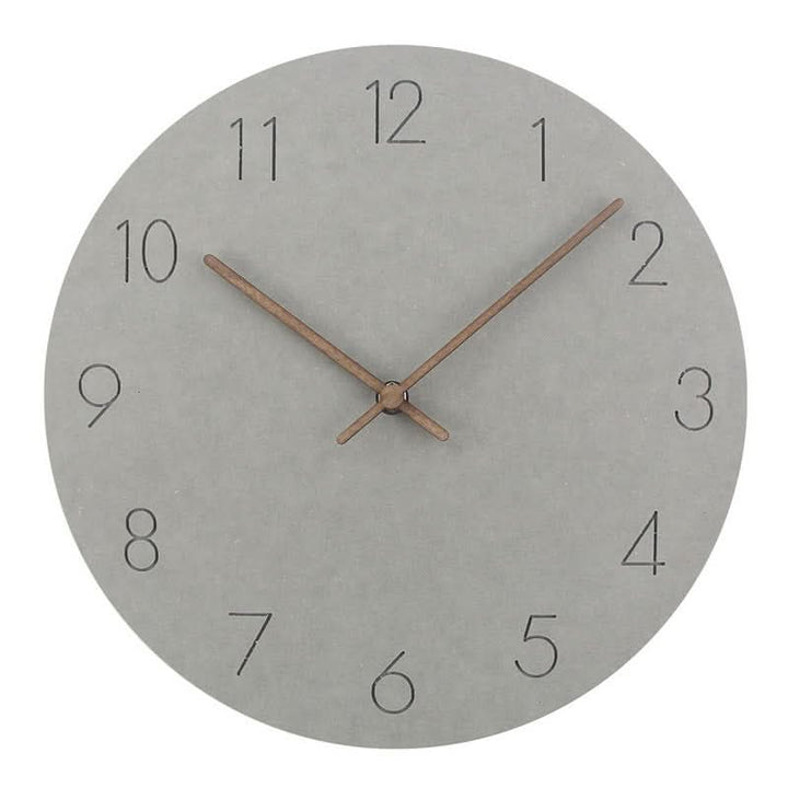 Geräuschlose Wanduhr im nordischen Stil für moderne Räume