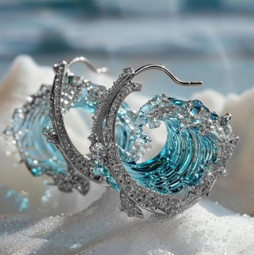 OceanSpirit Necklace - Elegant maritim halskjede i gull/sølv Skanto