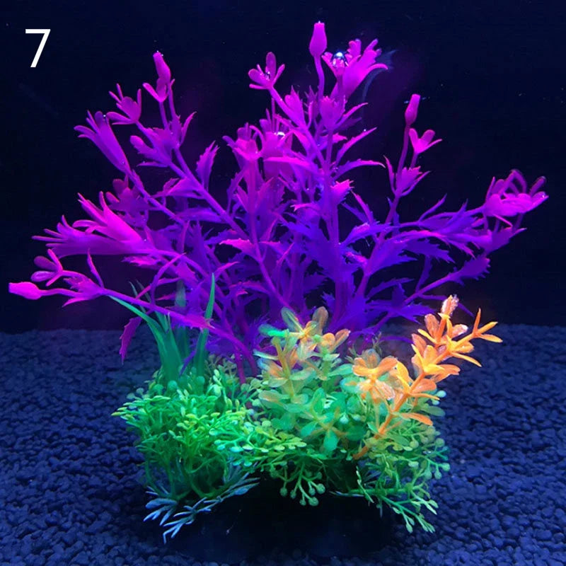Skanto | Kunstige Akvarieplanter – Realistisk Dekorasjon for Akvarier i Ulike Farger
